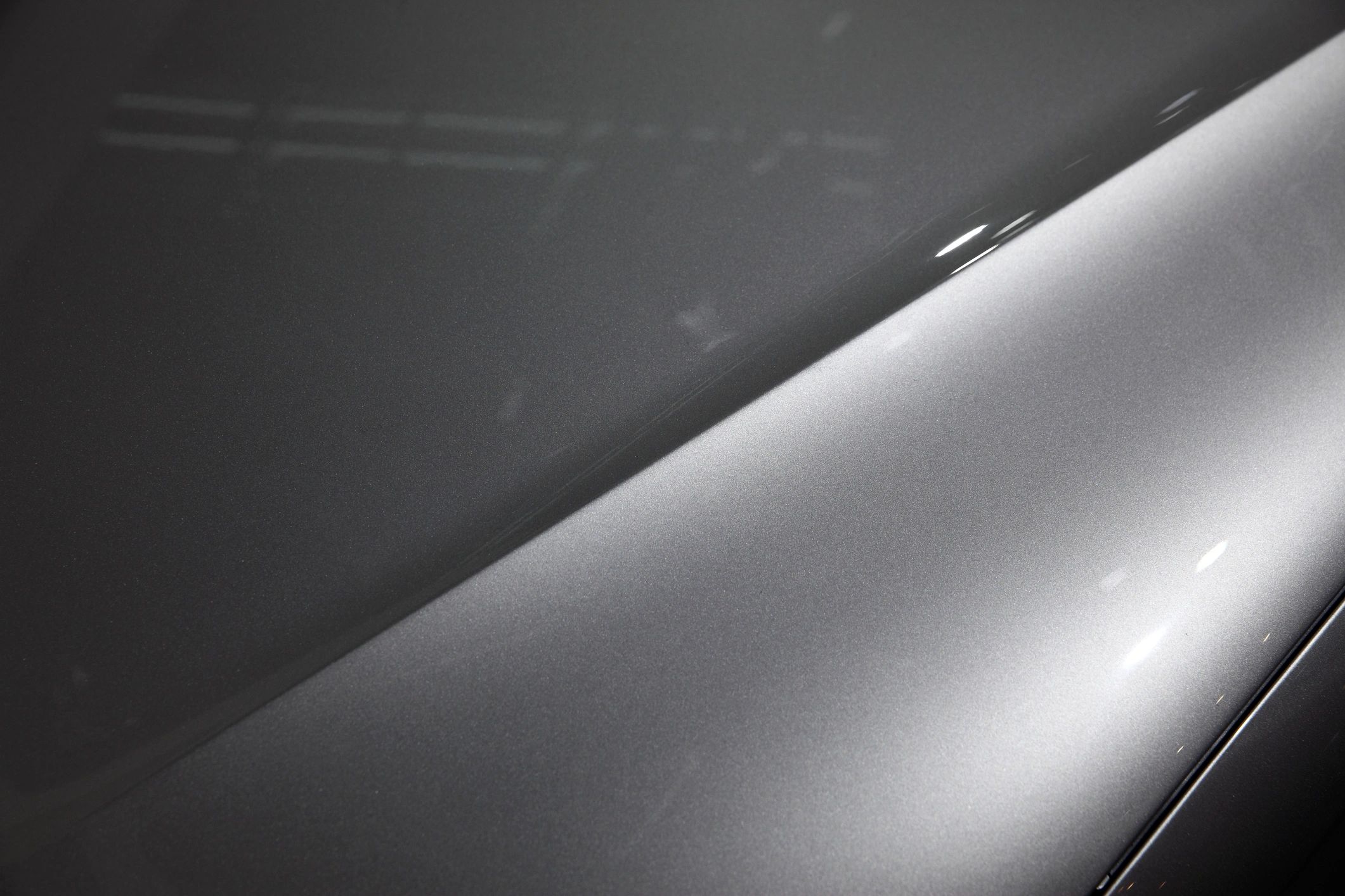 Detailed sports car exterior with glossy finish